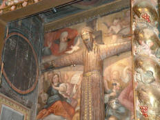 Beget: L'image du Christ Majesté à l'église de Sant Cristòfol