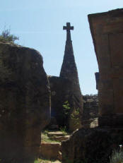 Cementerio de Olius - La parte ms alta del cementerio.