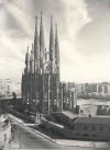 Gaudí: La Sagrada Familia en el año 1953