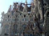 Gaud: Sagrada Familia - Muro exterior lado levante