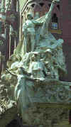 Miquel Blay: Sculpture "Chanson populaire" au Palau de la Msica Catalana