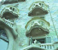 Gaudí: Casa Batlló, Balcones