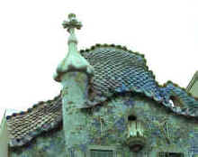 Gaudí: Casa Batlló, Tejado
