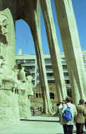 Gaudí: Sagrada Familia  Columnas del pórtico