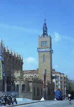 Puig i Cadafalch: Fábrica Casarramona Fachada lateral y torre
