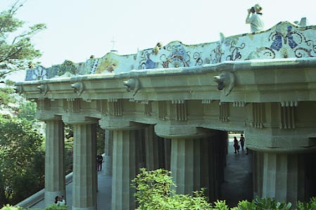 Park Guell – Big Square and Colonade