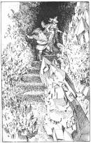 Apelles Mestres: Illustraci del conte "El Gnomo" a Poemes de Terra (1906).