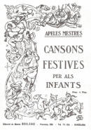 Apelles Mestres: Cansons Festives per als infants.