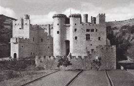 Canet de Mar: Castell de Santa Florentina l'any 1909