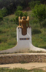 Canet de Mar - Villa Flora: La font del Drac al Pla de les Fonts.