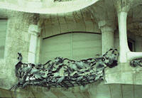 Gaudí: Balcó a la Casa Milà (La Pedrera)