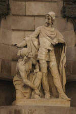 Eduard B. Alentorn: Capitn Margarit  Monumento a Colom - Barcelona
