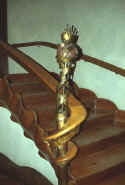 Gaud�: Casa Batll�, Interior, Pomo de escalera