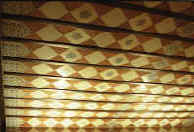 Gaud�   Palau G�ell   Plafond au fond du rez-de-chauss�e