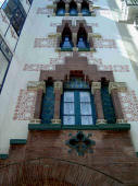 Galliss�:  Casa Llopis (Barcelona)   Finestres