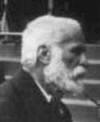 Retrato de Gaudí en la procesión de Corpus