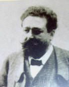 Photographie d'Alb�niz soufrant visiblement sa maladie vers 1908