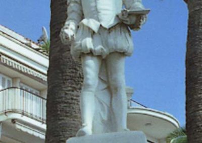 Sitges Monument al Greco detall